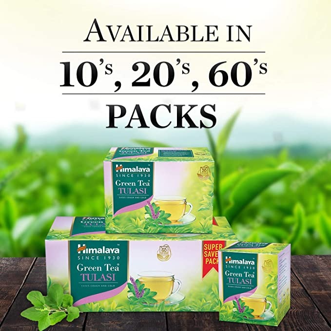 Himalaya Green Tea Tulasi - Distacart